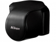  futerały, kabury, pokrowce na aparaty Nikon CB-N1000 czarny na V1 + ob. 10-30 mm Przód