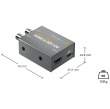  Transmisja Video konwertery sygnału Blackmagic Micro Converter HDMI to SDI 12G wPSU (z zasilaczem) Tył