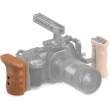  Rigi i akcesoria elementy do rigów Smallrig Uchwyt boczny Rosette QR Wooden Grip do kamer serii Z CAM E2 [HTS2457]