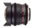 Obiektyw Samyang 8 mm T3.8 Fish-eye VDSLR CS II / Canon Przód