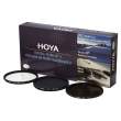  Filtry, pokrywki zestawy filtrów Hoya kit zestaw filtrów 46 mm Przód
