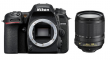 Lustrzanka Nikon D7500 + ob. 18-105 VR Przód
