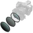  Filtry, pokrywki zestawy filtrów Smallrig Zestaw okrągłych filtrów magnetycznych Neutral Density Filter Kit (ND8 / 64/ 1000) [4799] Tył