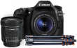 Lustrzanka Canon EOS 80D + ob. 18-55 IS STM + ob. 10-18 + 3LT Punks Travis - zestaw dla blogera Przód
