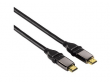  HDMI Hama kabel HDMI - HDMI 1,4m z przegubem 3m He Przód