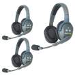  Audio systemy bezprzewodowe Eartec UltraLITE Double 3 osobowy system komunikacji bezprzewodowej - słuchawka podwójna [UL3D] Przód