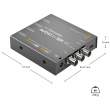  Transmisja Video konwertery sygnału Blackmagic Mini Converter Audio to SDI 4K Tył