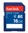 Karta pamięci Sandisk SDHC 16 GB Przód