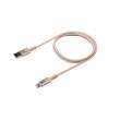  kable i adaptery Xtorm Kabel USB - Lightning  MFI (1m)  złoty Góra