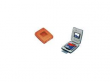  futerały, kabury, pokrowce na aparaty Gepe 3857-14 karty pamięci Basic Duo Mandarin Przód