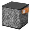 Głośnik Fresh`n Rebel Bluetooth rockbox cube fabrick edition czarny Przód