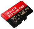 Karta pamięci Sandisk microSDHC 32 GB EXTREME PRO 100MB/s A1 C10 V30 UHS-I U3 + adapter SD Tył
