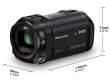 Kamera cyfrowa Panasonic HC-V750 czarna Góra
