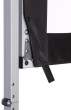 Ekran Kingpin Foldable Frame FFS305-16:9, szerokość 325 cm Boki