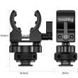  Rigi i akcesoria elementy do rigów Smallrig Uchwyt mikrofonowy Shotgun Holder (Cold Shoe) [2352] Boki