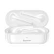  Bezprzewodowe Baseus Bezprzewodowe słuchawki  Encok W07 TWS Bluetooth 5.0 (białe) Boki