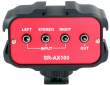  Audio akcesoria audio Saramonic Adapter audio SR-AX100 3.5 mm in/out do VDSLR i kamer Tył