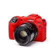 Zbroja EasyCover osłona gumowa dla Canon EOS RP czerwona Tył