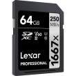 Karta pamięci Lexar LEXAR 64GB 1667x SDXC UHS-II U3 V60 Tył