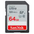 Karta pamięci Sandisk SDXC 64 GB ULTRA 120 MB/s C10 UHS-I