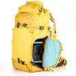 Plecak Shimoda Action X50 v2 Starter Kit (Med DSLR CU) żółty Boki