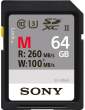 Karta pamięci Sony Professional SF-M SDXC 64GB UHS-II CL10 U3 260mb/s Przód