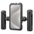  Rigi i akcesoria klatki Smallrig Zestaw do vlogowania Mobile Video Kit Dual Handheld dla iPhone 15 Pro Góra