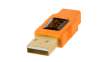  Kable USB do aparatów Tethertools KABEL USB 2.0 - Mini-B 5-Pin 4.6m pomarańczowy (CU5451-ORG) Tył