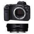 Aparat cyfrowy Canon zestaw EOS R body + ADAPTER EF-EOS R Przód
