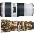 Obiektyw Canon zestaw 70-200 mm f/4.0 L EF IS II USM + osłona LensCoat Realtree Max4 - casback 690 zł Przód