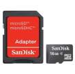 Karta pamięci Sandisk microSDHC 16 GB + adapter Przód