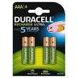 Akumulatory Duracell HR06 Recharge Ultra AAA 850mAh 4 szt.