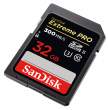Karta pamięci Sandisk SDHC 32 GB EXTREME PRO 300MB/s C10 U3 UHS-II Tył