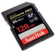 Karta pamięci Sandisk SDXC 128 GB EXTREME PRO 95MB/s C10 V30 UHS-I U3 Tył