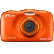 Aparat cyfrowy Nikon COOLPIX W150 pomarańczowy + plecak Przód