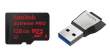 Karta pamięci Sandisk microSDXC 128 GB EXTREME PRO 275 MB/ sC10 UHS-II U3 + czytnik USB 3.0 Boki