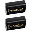Akumulator Patona Zestaw 2 PROTECT Panasonic DMW-BLK22 Przód