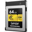 Karta pamięci Lexar CFexpress 64GB Type B Gold Series Tył
