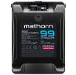  Akumulatory do V-Mount Mathorn MB-V99 Smart OLED V-mount 99Wh Tył
