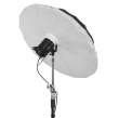 Parasol GlareOne Orb 100 srebrny z dyfuzorem Boki