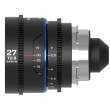  Obiektywy do filmowania do kamer Cine Venus Optics Zestaw obiektywów Laowa Nanomorph 27 mm, 35 mm, 50 mm S35 Blue do Arri PL / Canon EF Tył