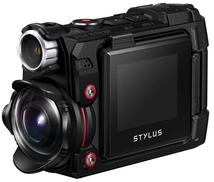 Olympus TOUGH TG-Tracker czarna - Kamery sportowe - Video