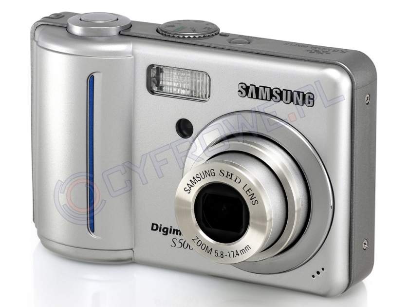 SAMSUNG DIGIMAX S500 SREBRNY Cyfrowe.pl