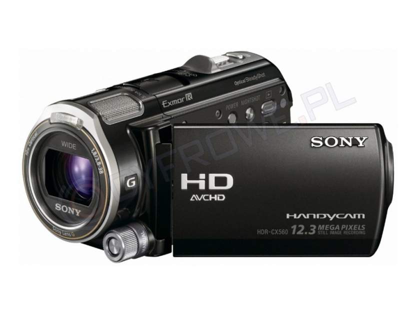 SONY HDR-CX560VE KAMERA CYFROWA - Cyfrowe.pl