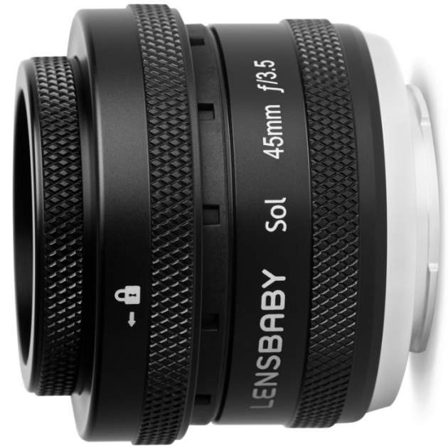 Lensbaby Sol 45 mm f/3.5 Sony E - Obiektywy do