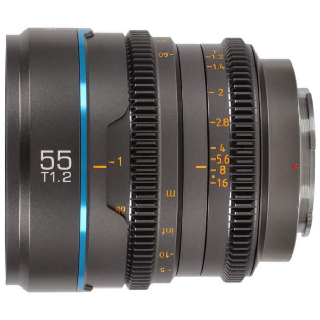Sirui Obiektyw Nightwalker S35 55mm T1.2 E-Mount Metal Grey