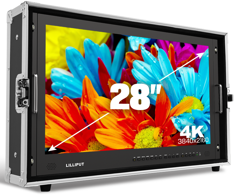 28インチ 4Kモニター LILIPUT BM280-4KS 撮影現場用 Lilliput BM280-4K 28