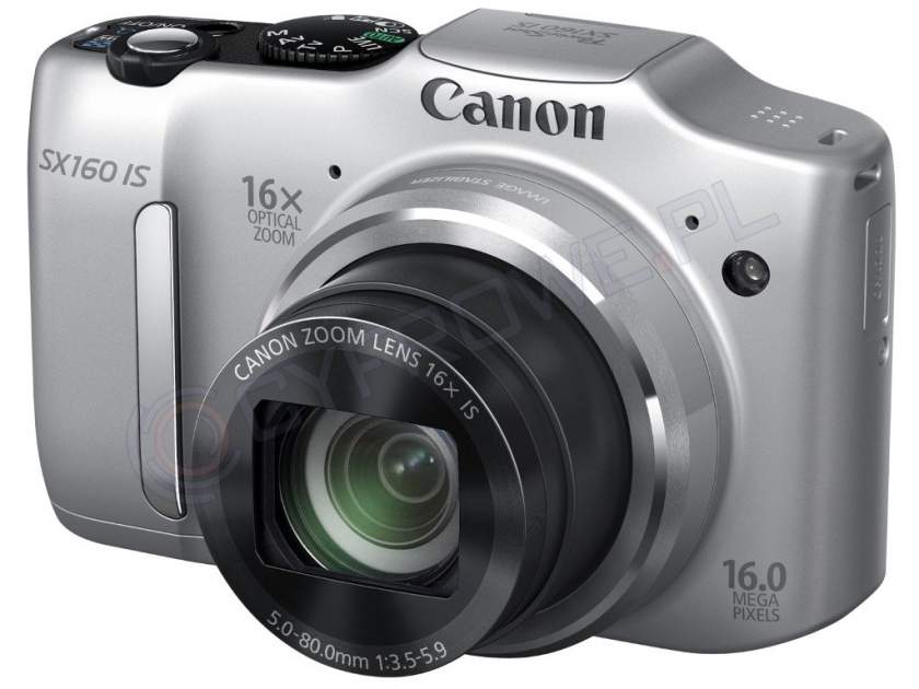 Canon PowerShot SX160 IS srebrny Aparaty cyfrowe Foto Sklep