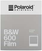 Wkłady Polaroid  do aparatu serii 600 czarno-białe - białe ramki - opakowanie 8 szt.