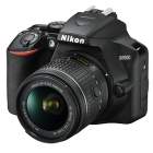 Lustrzanka Nikon  D3500 + ob. AF-P DX 18-55 f/3.5-5.6G